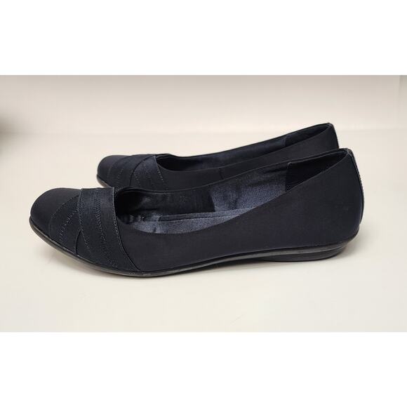 Mootsies Tootsies Modellie Casual Navy Blue Textile Upper Flat Shoes Size 8M - Picture 6 of 14